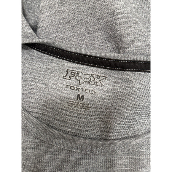 Fox Racing Mens Long Sleeve Thermal Shirt Motocross Grunge Streetwear, M - Picture 5 of 5
